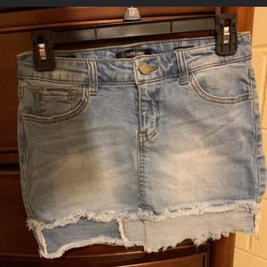 Denim skirt